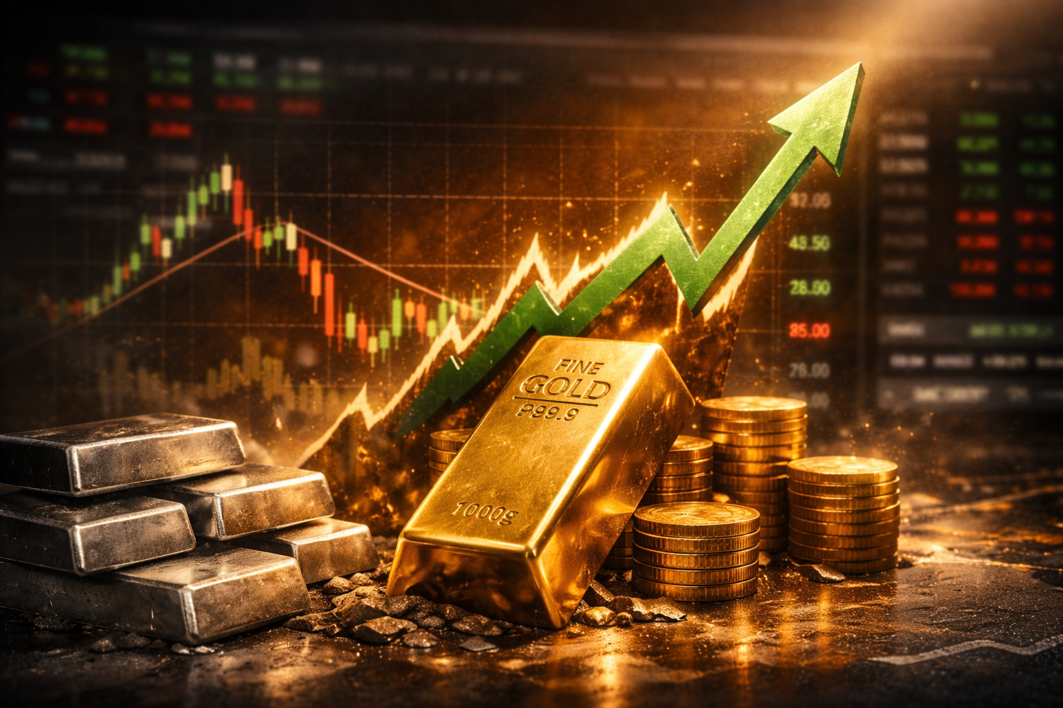 STACKS REPORT: GOLD Claws Back Some Turf