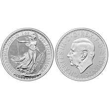 Load image into Gallery viewer, 2027 1 oz Great Britain Silver Britannia Coin – £2 – .999 Fine Silver
