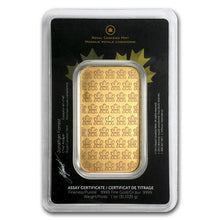 Load image into Gallery viewer, 1 Oz Royal Canadian Mint (RCM) Gold Bar Metalstacks