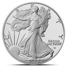 Load image into Gallery viewer, 2024 1 Oz American Silver Eagle Coin Metalstacks