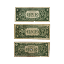 Load image into Gallery viewer, $1 Silver Certificate Set of 3 Notes - 1957 Series A - Circulated/Used (PSV 25)