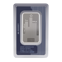 Load image into Gallery viewer, 1 Oz Valcambi Skyline Silver Bar Metalstacks
