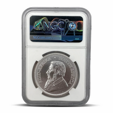 Load image into Gallery viewer, 2018 South Africa Silver 1R Silver Kruggerand First Day of Issue MS70 - 1st Label Metalstacks
