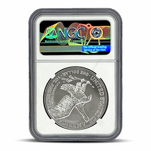 Load image into Gallery viewer, 2021 (W) Eagle S$1 Heraldic Eagle T-1 Early Releases MS70 Metalstacks