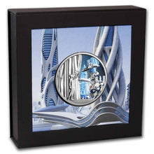 Load image into Gallery viewer, 2022 2 Oz Antique Colorized Palau Future Coin Metalstacks