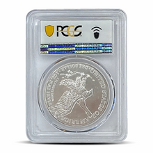 Load image into Gallery viewer, 2022-(W) First Strike PCGS MS70 Silver Eagle Metalstacks