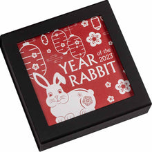 Load image into Gallery viewer, 2023 1 Oz Mongolia Silver Lunar Sweet Rabbit Metalstacks
