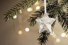 Load image into Gallery viewer, 2023 1 Oz Cook Islands Silver Snowflake Star Ornament