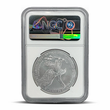 Load image into Gallery viewer, 2023 Eagle S$1 Early Releases Eagle/Flag Label | MS70 | NGC (PSV 25) Metalstacks