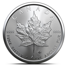 Load image into Gallery viewer, 2023 1 Oz Canadian Silver Maple Leaf Metalstacks