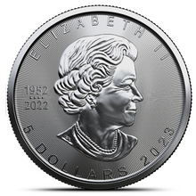 Load image into Gallery viewer, 2023 1 Oz Canadian Silver Maple Leaf Metalstacks