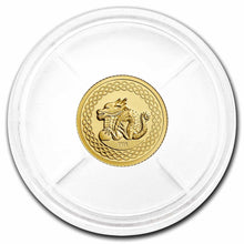 Load image into Gallery viewer, 1/2 gram Gold 2024 Lunar Dragon