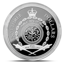 Load image into Gallery viewer, 2023 1.5 Oz NIUE Roulette Silver Coin Metalstacks
