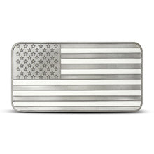 Load image into Gallery viewer, 10 Oz Highland Mint Flag Silver Bar Metalstacks