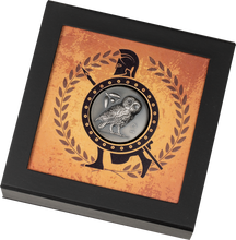 Load image into Gallery viewer, 2021 Cook Islands Athena's Owl 1 Oz Silver Coin