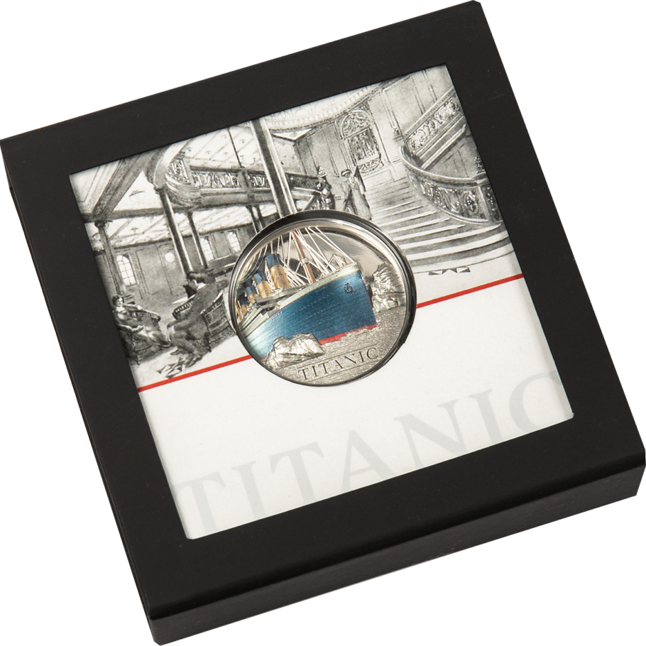 2022 Cook Islands Titanic 1 Oz Silver Coin (Only 2 Left)