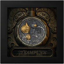 Load image into Gallery viewer, 2022 3 Oz Cook Islands Steampunk Nautilus