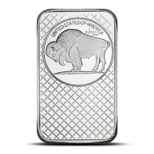 Load image into Gallery viewer, 5 Oz SilverTowne Buffalo Silver Bar Metalstacks
