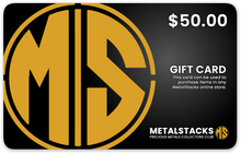 Load image into Gallery viewer, $50 MetalStacks Gift Card