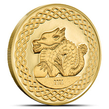 Load image into Gallery viewer, 1/2 gram Gold 2024 Lunar Dragon