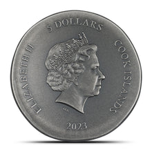 Load image into Gallery viewer, 2023 Cook Islands 1 Oz Silver Arethusa Coin (Only 8 Left)