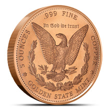 Load image into Gallery viewer, 5 Oz Morgan Copper Round