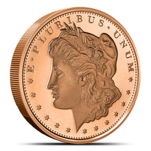 Load image into Gallery viewer, 5 Oz Morgan Copper Round