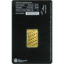 Load image into Gallery viewer, 5 Gram Perth Mint Gold Bar Metalstacks