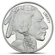 Load image into Gallery viewer, 5 Oz SilverTowne Buffalo Silver Round Metalstacks