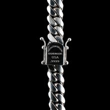 Load image into Gallery viewer, MetalStacks .9999 Handmade Cuban Link Chain - 24 Inch - 250 Grams - .999 Pure Silver