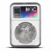 Load image into Gallery viewer, Struck at West Point Mint 2024(W) Eagle S$1 MS70 - American Liberty Flag Label MetalStacks