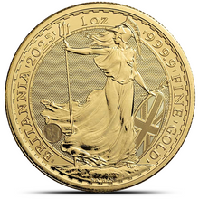 Load image into Gallery viewer, 2025 1 Oz Great Britain Gold Britannia Coin MetalStacks