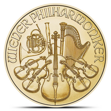 Load image into Gallery viewer, 2025 1 Oz Austrian Gold Philharmonic MetalStacks