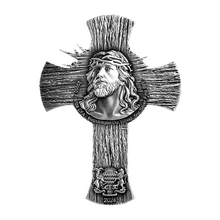 Load image into Gallery viewer, 5 Oz Jesus Cross Antiqued Silver (Sold Out) MetalStacks