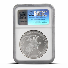 Load image into Gallery viewer, Struck at West Point Mint 2025(W) Eagle S$1 Early Releases MS70 - Donald J. Trump, 45th & 47th President MetalStacks