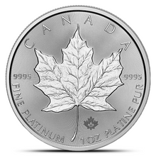 Load image into Gallery viewer, 2025 1 Oz Platinum Canadian Maple Leaf MetalStacks
