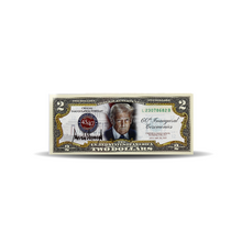 Load image into Gallery viewer, $2 U.S. Legal Tender Note - Donald Trump 47th President Official Inauguration Portrait (PSV 25)