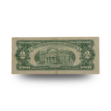 Load image into Gallery viewer, $2 U.S. Note - Series 1963 with Red Seal - Circulated/Used (PSV 25)