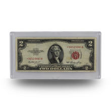 Load image into Gallery viewer, $2 U.S. Note - Series 1953 with Red Star & Seal - Circulated/Used (PSV 25)