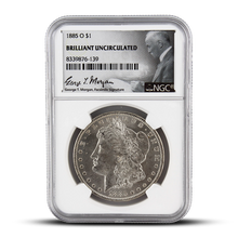 Load image into Gallery viewer, 1885 O $1 U.S. Morgan Silver Dollar – NGC Brilliant Uncirculated