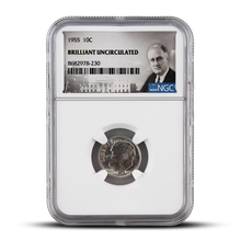 Load image into Gallery viewer, U.S. Roosevelt Dime – NGC Brilliant Uncirculated - Varied Year / Varied Mint (PSV 10)