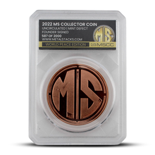 Load image into Gallery viewer, 1 Oz Copper MetalStacks Custom Collector Coin