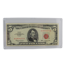 Load image into Gallery viewer, 1963 $5 United States Note — Red Seal | Abraham Lincoln | Granahan-Dillon Signatures (PSV 20)