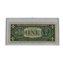 Load image into Gallery viewer, $1 U.S. Note - Series 1957B Blue Seal miscut (PSV 25)