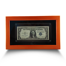 Load image into Gallery viewer, $1 U.S. Note - Series 1935D Blue Seal miscut (PSV 25)