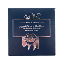 Load image into Gallery viewer, 1776-2026-P Peace Dollar NGC Reverse Proof 70 – America 250 Liberty Bell Privy (PSV 50)