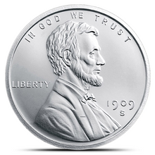 Load image into Gallery viewer, Golden State Mint 2 oz Wheat Cent Silver Round | .999 Fine Silver
