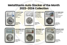 Load image into Gallery viewer, MetalStacks 2023–2024 Auto Stacker Two-Year Anniversary Display Frame