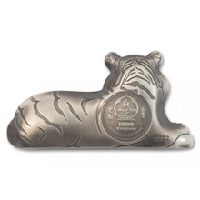 Load image into Gallery viewer, 2022 1 Oz Mongolia Silver Lunar Charming Tiger Metalstacks