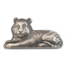 Load image into Gallery viewer, 2022 1 Oz Mongolia Silver Lunar Charming Tiger Metalstacks